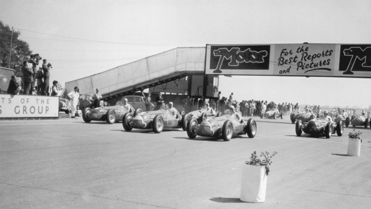 1950-ben a Woodcote volt az első kanyar