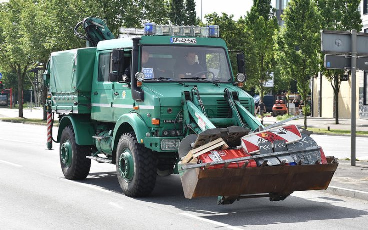 Rendőrségi Unimog