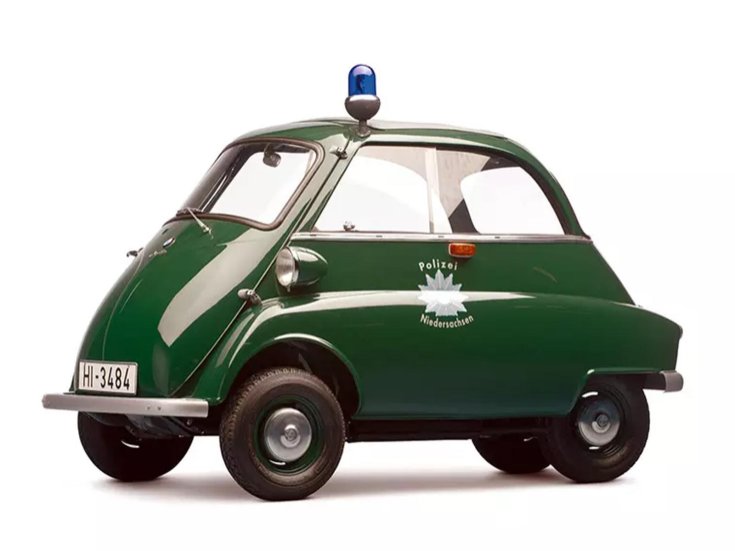 BMW Isetta rendőrautó