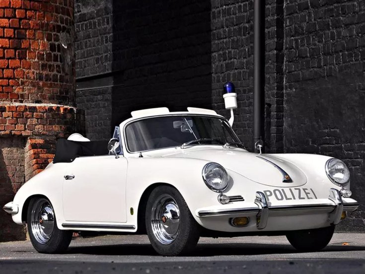 Porsche 356 rendőrautó