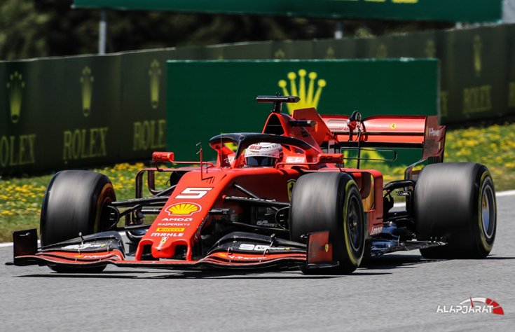 Sebeastial Vettel a ferrariban
