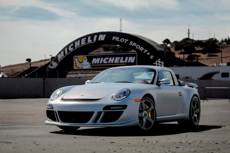 RUF RT Roadster, pályán, féloldalról