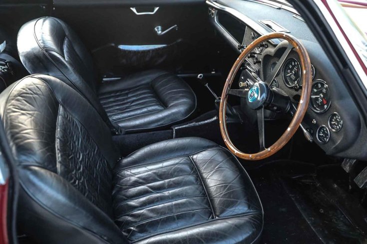 Aston Martin DB4 GT Zagato kormánya
