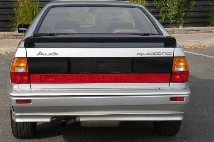 1981-es Audi Quattro hátulról