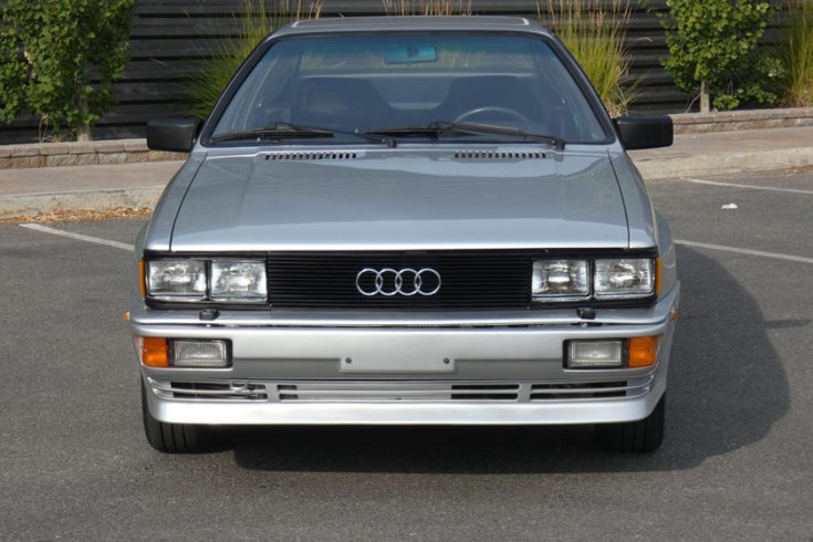 1981-es Audi Quattro szemből