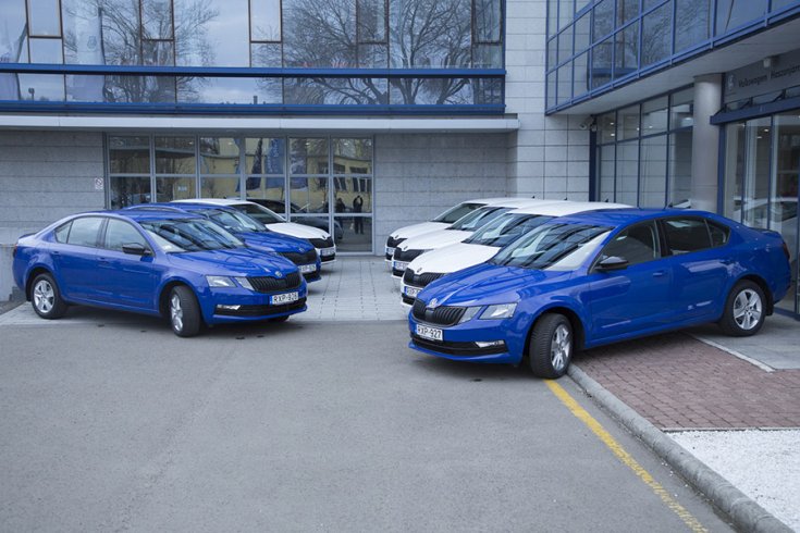 A Pofátlan(TAN)ítási akció 8 új Skoda Octvaiája