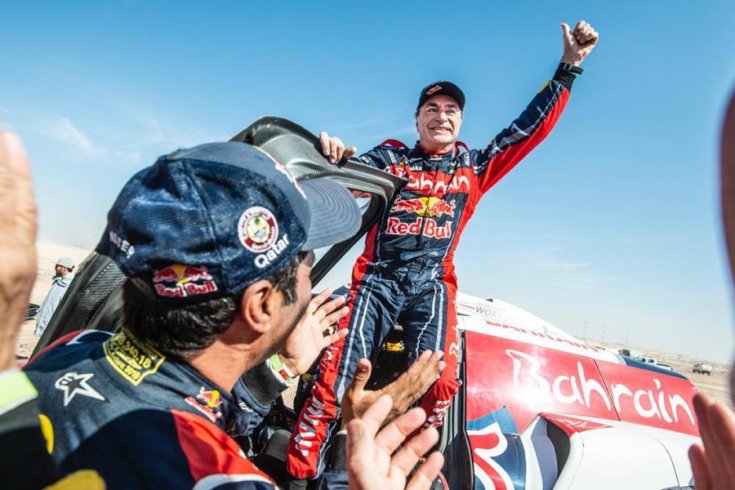 Carlos Sainz a célban