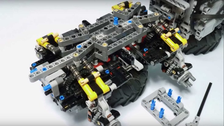 LEGO Tatra T813 modell gátlók