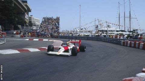 Ayrton Senna időmérős köre (Monaco, 1988)