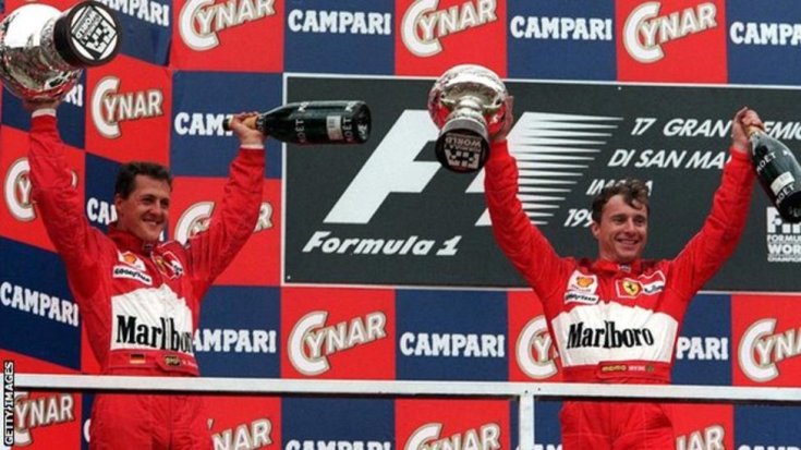 Schumacher és Irvine
