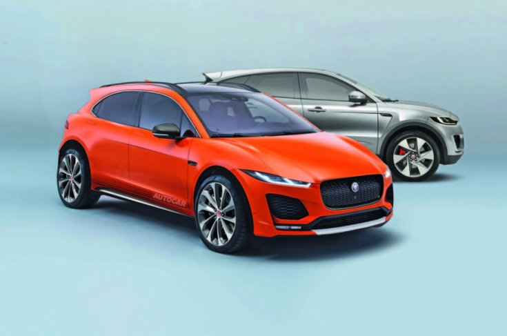 A Jaguar két érkező modellje oldalról