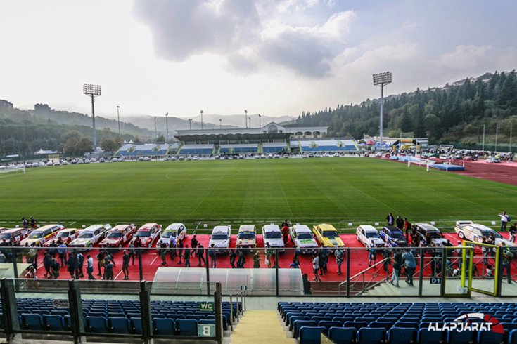 A San Marino-i stadionban a mezőny