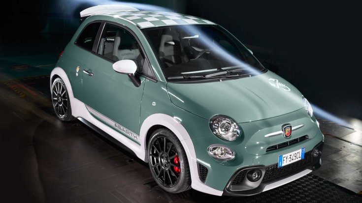 2019-es Abarth 695 70° szélcsatornában