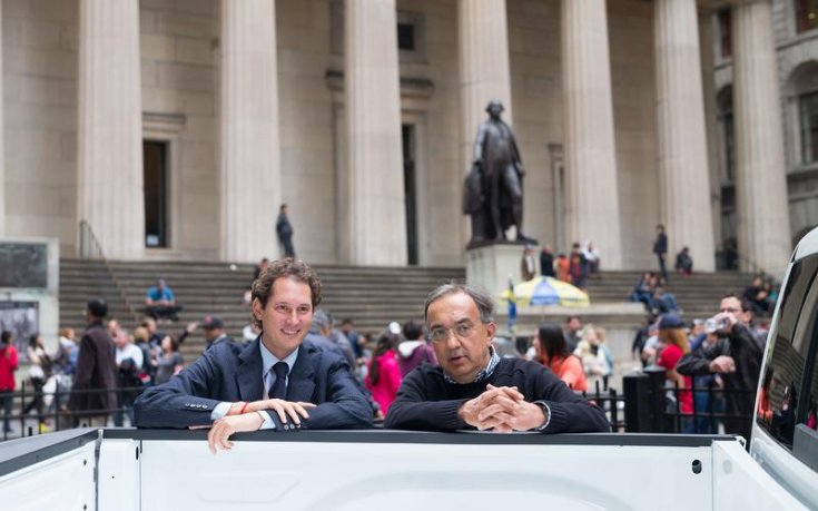 John Elkann és Sergio Marchionne