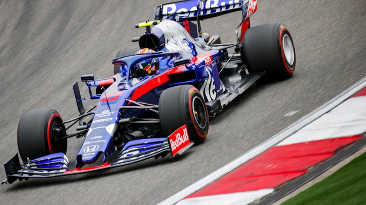 Alexander Albon autója a Kínai Nagydíjon