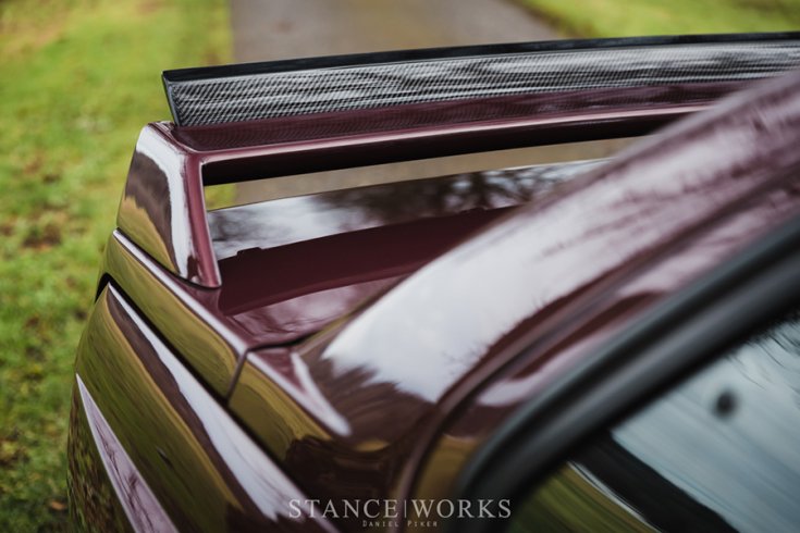 Alex Ciceu BMW E30 M3 tuning hátsó szárnya