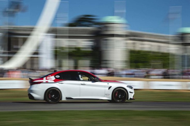 Alfa Romeo Giulia Racing Edition a 2019-es Goodwood fesztiválon
