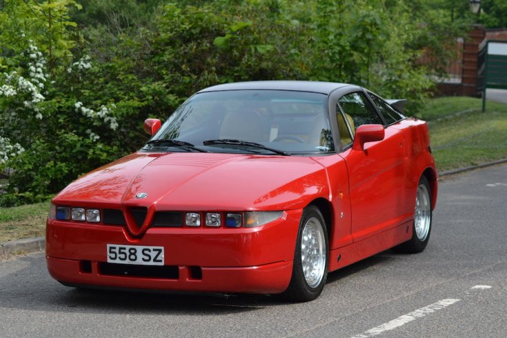 Alfa Romeo SZ, úton