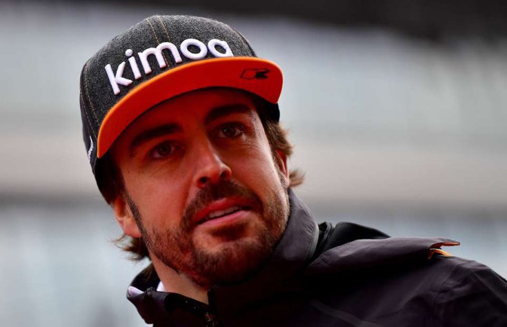 Fernando Alonso közelről