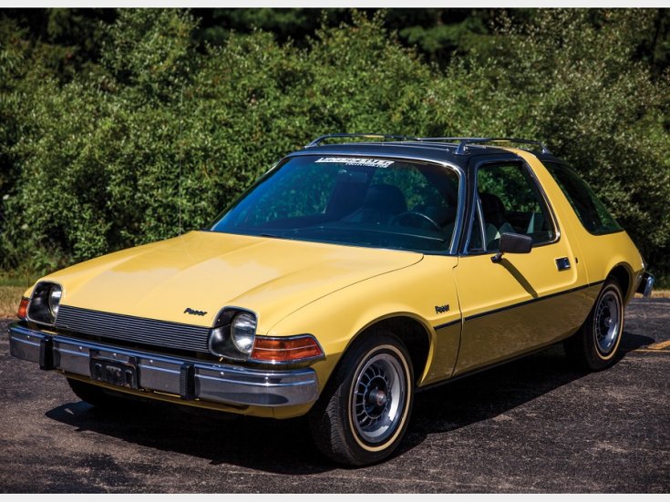 Hudson Hornet, NASCAR, AMC Pacer, sárga, oldalnézet, elölről, balról, RM Sotheby’s