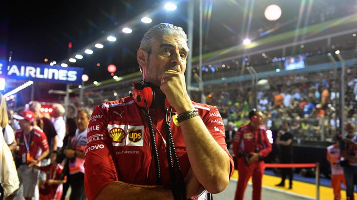Maurizio Arrivabene a leköszönő csapatfőnök