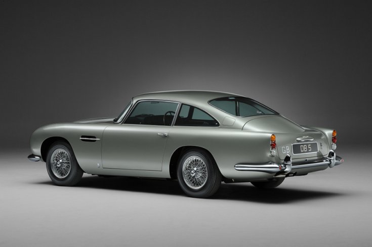 Aston Martin DB5 hátulról