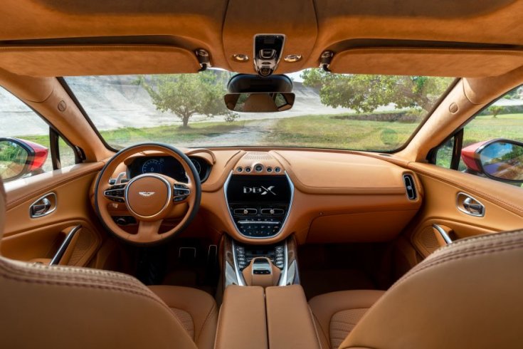 Aston Martin DBX interior