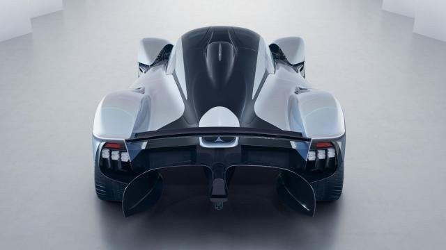 Aston Martin Valkyrie hátulról