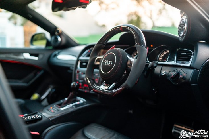 Audi A4 interior