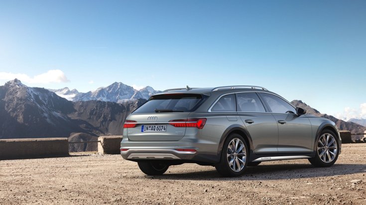 2019 Audi A6 Allroad hátulja