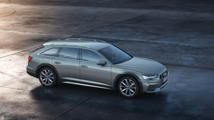 2019 Audi A6 Allroad felülnézetből fotózva