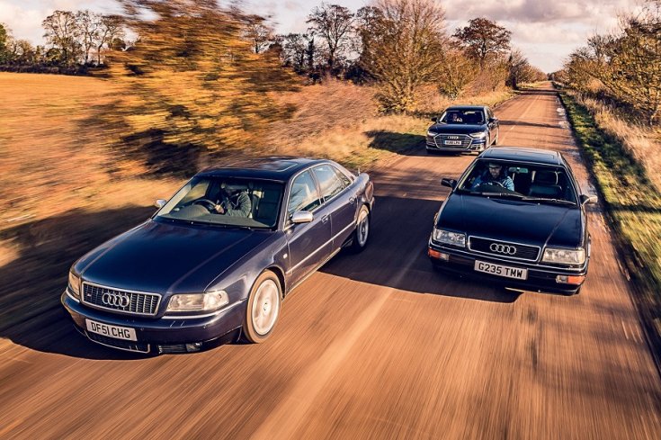 Audi A8, Audi V8