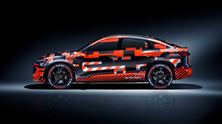 Audi e-tron Sportback oldalról