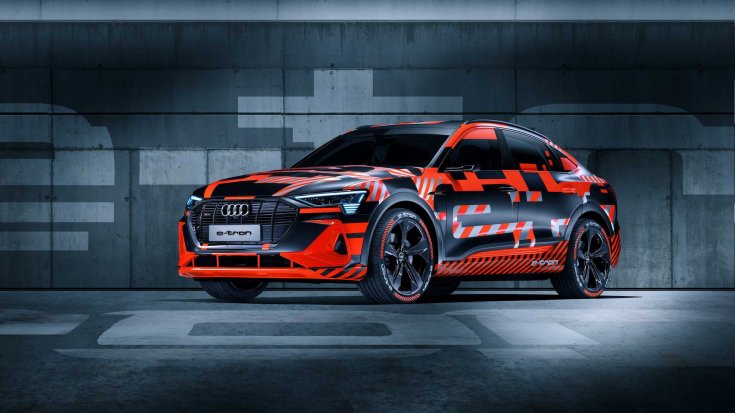 Audi e-tron Sportback elölről