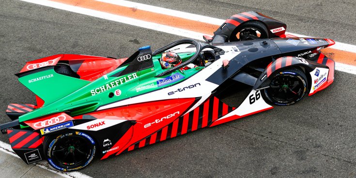 Audi Formula-E autója