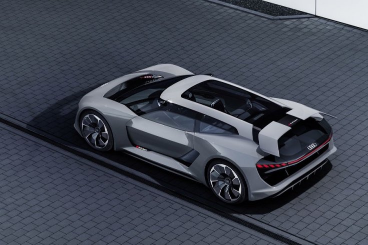 Audi PB18 e-tron felülnézetből
