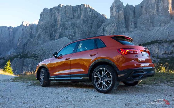 2018-as Audi Q3 elölről