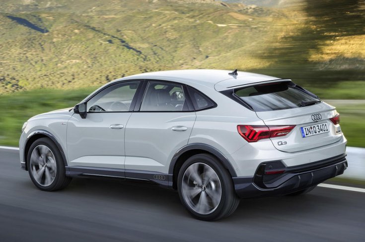 Audi Q3 Sportback 2019 hátulról