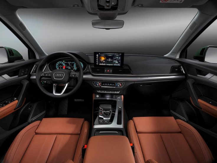 Audi Q5 2021 frissített beltér