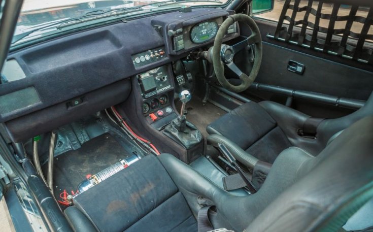 Audi Quattro Sport interior