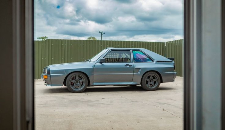 Audi Quattro Sport oldalról