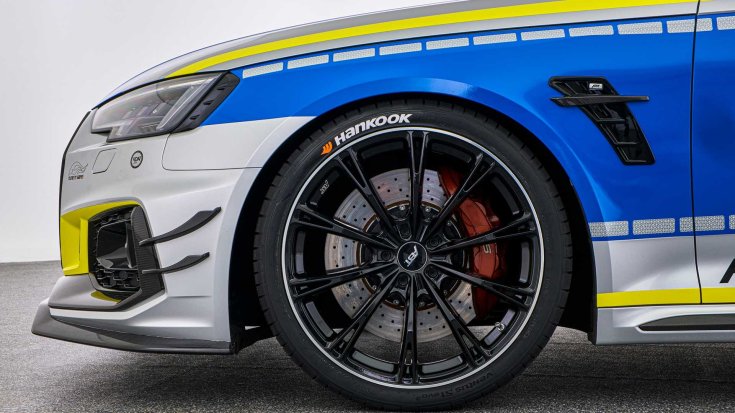 ABT Audi RS4 rendőrautó fék