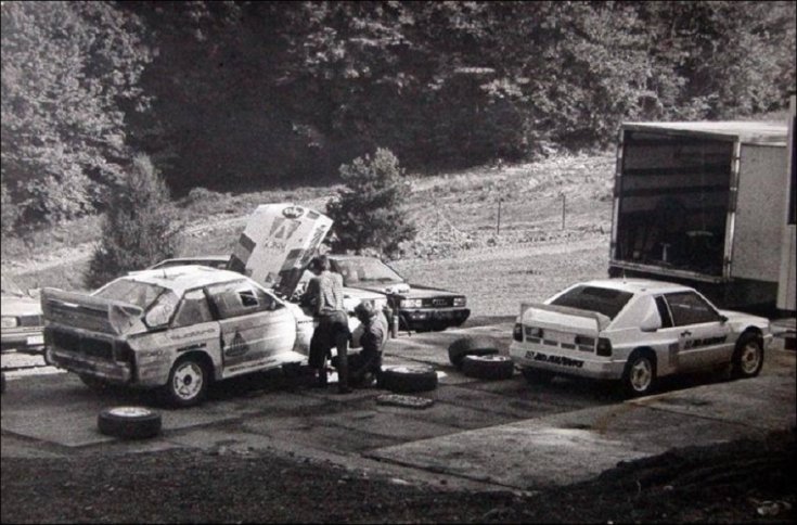 Audi Sport Quattro tesztelés