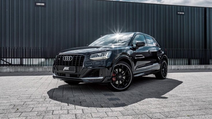 Audi SQ2 ABT tuning fekete színben