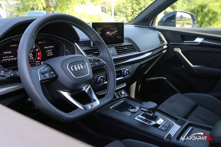 Audi SQ5 Teszt - Alapjárat