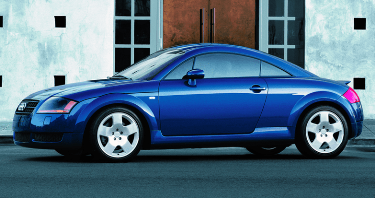 Audi TT Coupe oldalról