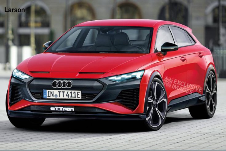 Az Audi eTTron lehetséges dizájnja