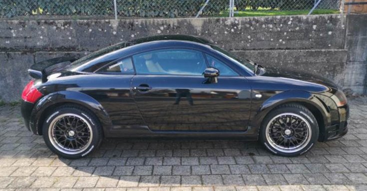 Első generációs Audi TT tuning oldalról