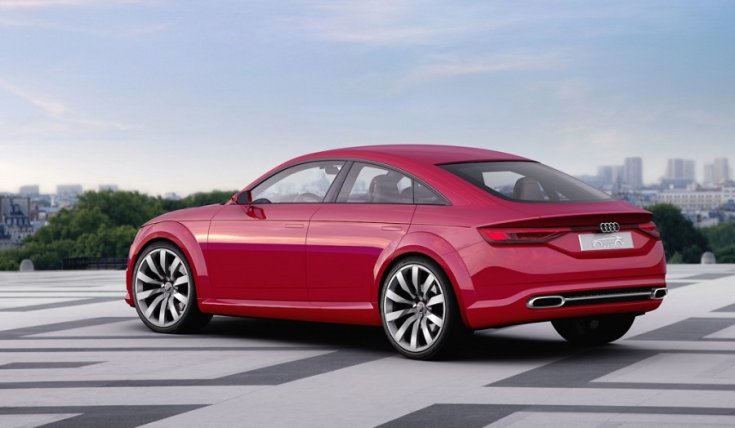 Audi TT Sportback koncepció hátulról