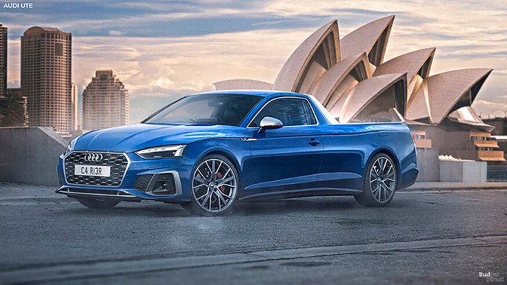 Az Audi RS4 Avant alapjain nyugvó kisteherautó